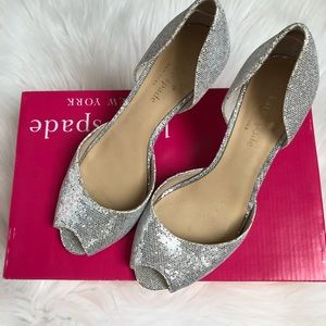 Kate Spade SilverStarlight Heels
